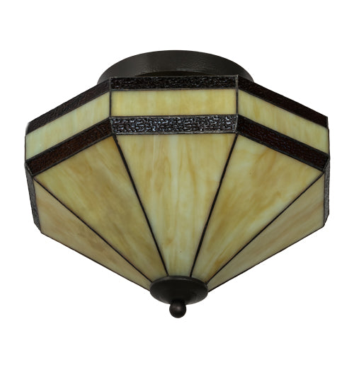 Meyda Tiffany Topridge 182677 Ceiling Light - Timeless Bronze