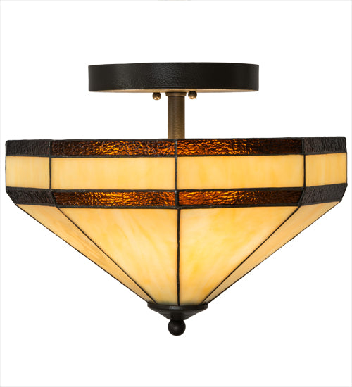 Meyda Tiffany Topridge 182677 Ceiling Light - Timeless Bronze