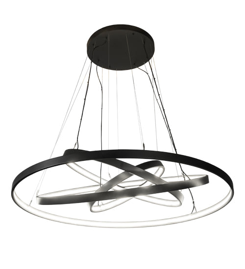 Meyda Tiffany Anillo 182716 Pendant Light - Solar Black