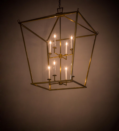 Meyda Tiffany Kitzi 182812 Pendant Light - Brass Tint