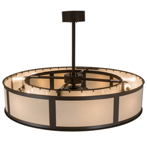 Meyda Tiffany Maplewood 182935 Chandelier Light - Timeless Bronze