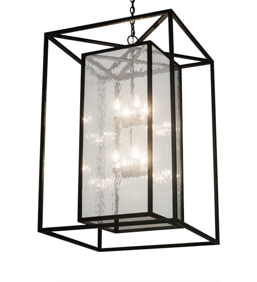 Meyda Tiffany Kitzi Box 182988 Pendant Light - Oil Rubbed Bronze