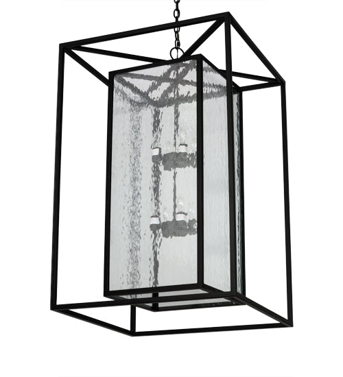 Meyda Tiffany Kitzi Box 182988 Pendant Light - Oil Rubbed Bronze