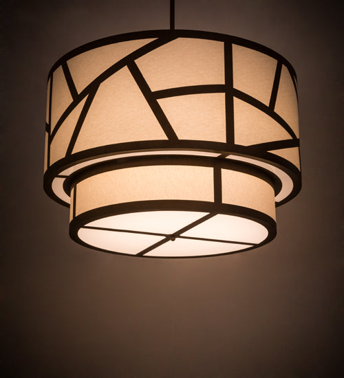 Meyda Tiffany Cilindro 182994 Chandelier Light - Oil Rubbed Bronze