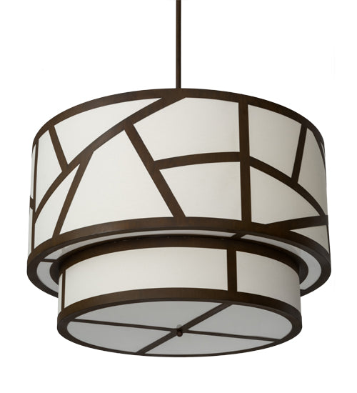 Meyda Tiffany Cilindro 182994 Chandelier Light - Oil Rubbed Bronze
