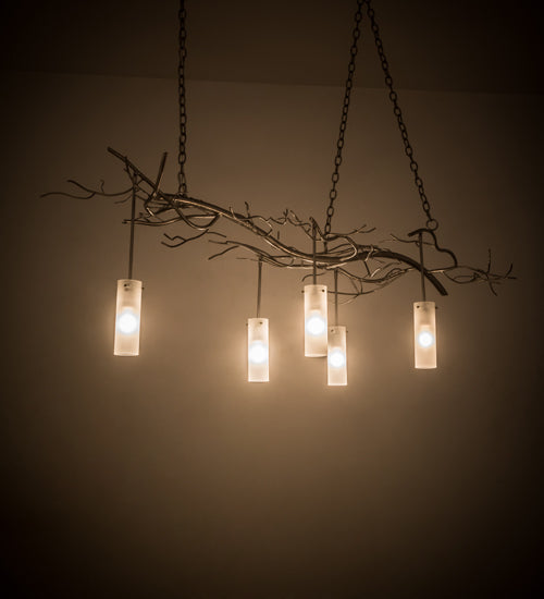 Meyda Tiffany Winter Solstice 183234 Pendant Light - Nickel
