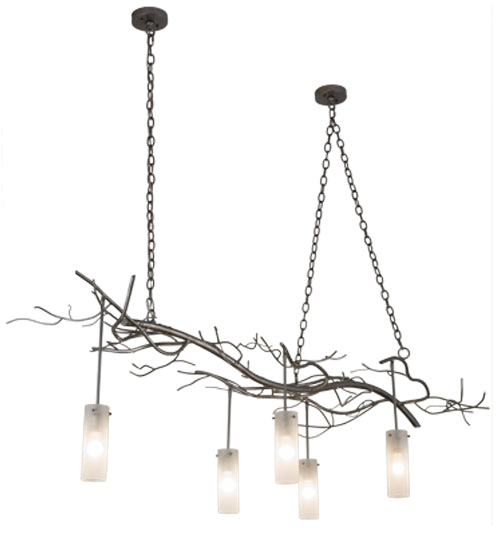 Meyda Tiffany Winter Solstice 183234 Pendant Light - Nickel