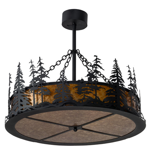 Meyda Tiffany Tall Pines 183244 Pendant Light - Antique