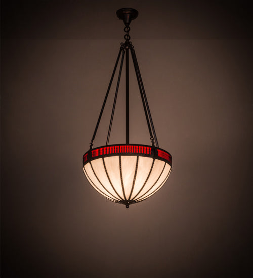 Meyda Tiffany Gothic 183269 Pendant Light - Antique Brass