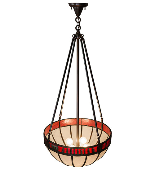 Meyda Tiffany Gothic 183269 Pendant Light - Antique Brass