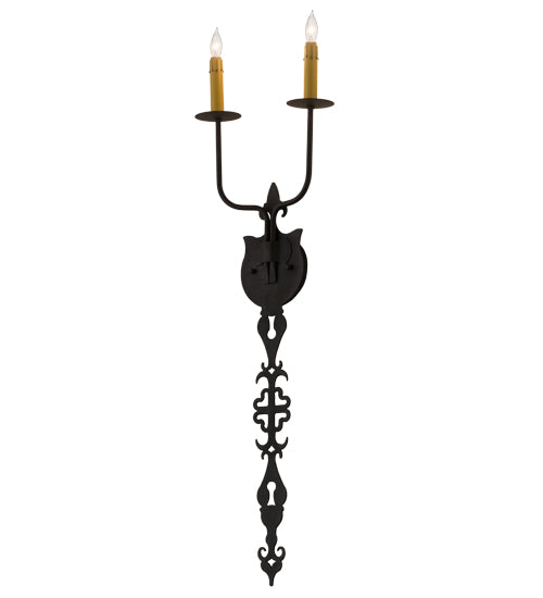 Meyda Tiffany Merano 183469 Wall Light - Gunmetal