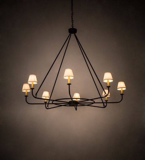 Meyda Tiffany Brach Ring 183511 Chandelier Light - Wrought Iron