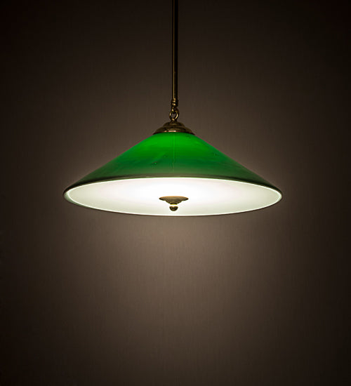 Meyda Tiffany Bailey Banker'S 183553 Pendant Light - Polished Brass