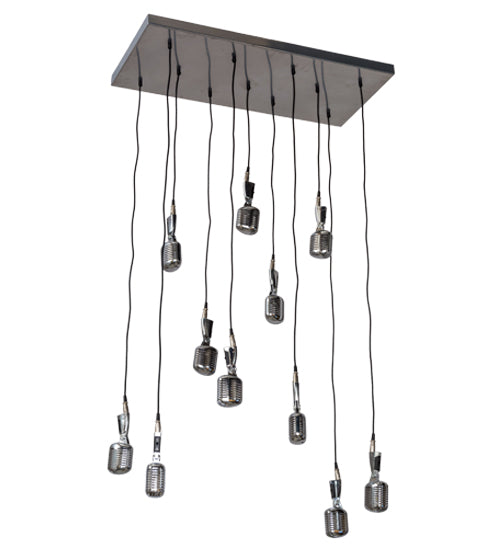 Meyda Tiffany Phonic 183596 Pendant Light - Chrome