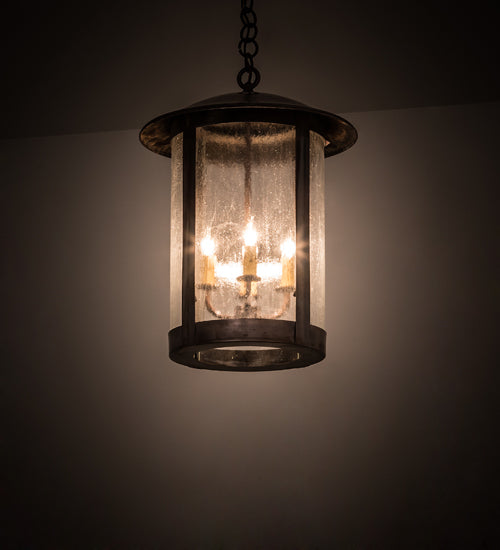 Meyda Tiffany Fulton Lake Charles 183802 Pendant Light - Vintage Copper