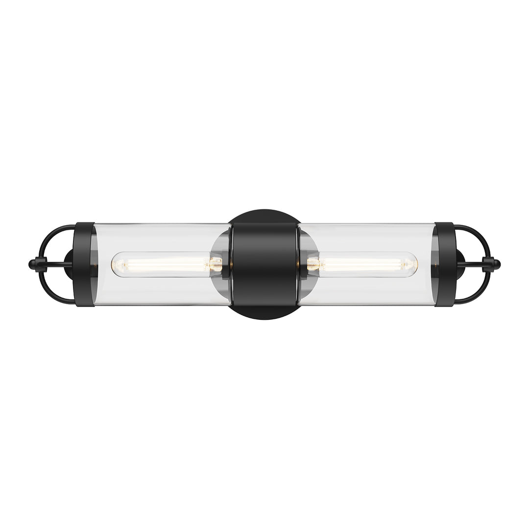 Alora Mood lancaster WV461102MB Wall Light - Matte Black