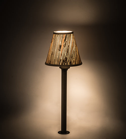 Meyda Tiffany Lighting 184287 Tobago One Light Bar Top Lamp Lamp Bronze / Dark