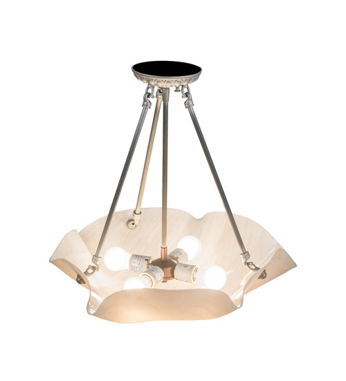 Meyda Tiffany Metro 184487 Ceiling Light - Nickel