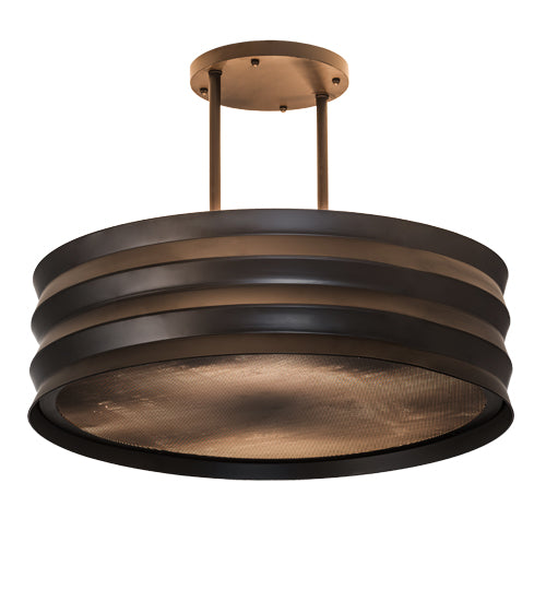 Meyda Tiffany Concertina 184502 Chandelier Light - Oil Rubbed Bronze
