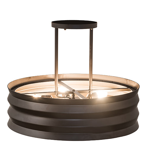 Meyda Tiffany Concertina 184502 Chandelier Light - Oil Rubbed Bronze
