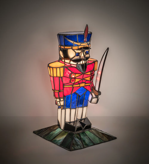 Meyda Tiffany Lighting 18469 Nutcracker One Light Accent Lamp Lamp Bronze / Dark