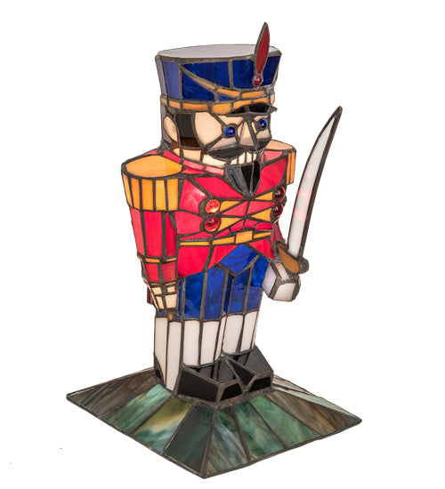 Meyda Tiffany Lighting 18469 Nutcracker One Light Accent Lamp Lamp Bronze / Dark