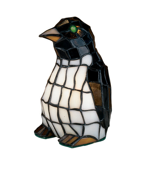 Meyda Tiffany Lighting 18470 Penguin One Light Accent Lamp Lamp Multicolored