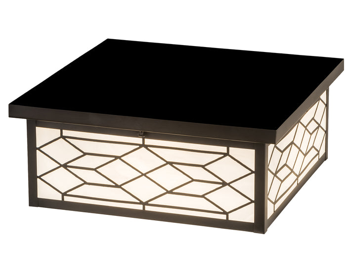 Meyda Tiffany Seneca 184720 Ceiling Light - Craftsman Brown
