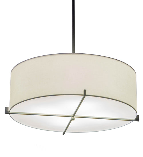 Meyda Tiffany Cilindro 185008 Chandelier Light - Nickel