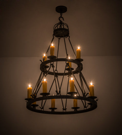 Meyda Tiffany Lakeshore 185067 Chandelier Light - Antique