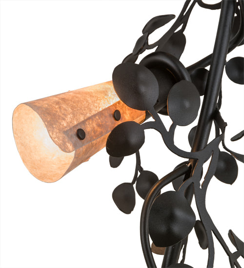 Meyda Tiffany Vinca Vine 185117 Chandelier Light - Craftsman Brown