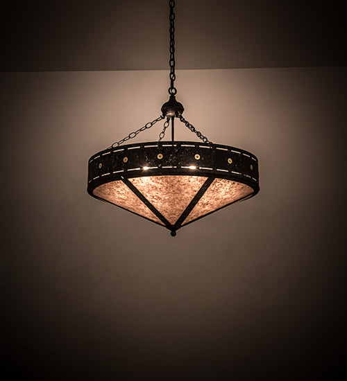 Meyda Tiffany Craftsman 185301 Pendant Light - Craftsman Brown