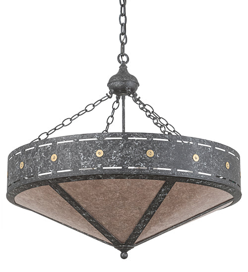 Meyda Tiffany Craftsman 185301 Pendant Light - Craftsman Brown