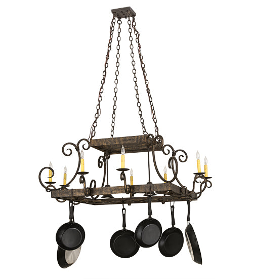 Meyda Tiffany Caiden 185650 Pendant Light - Bronze