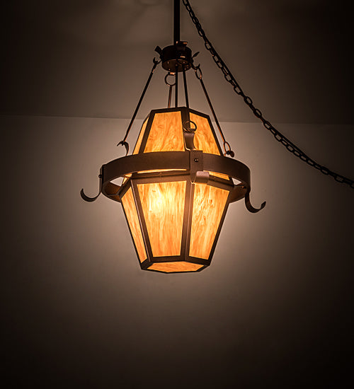 Meyda Tiffany Bonanza 185817 Pendant Light - Copper Vein