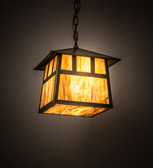 Meyda Tiffany Stillwater 185823 Pendant Light - Antique Brass