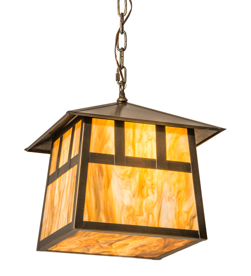 Meyda Tiffany Stillwater 185823 Pendant Light - Antique Brass