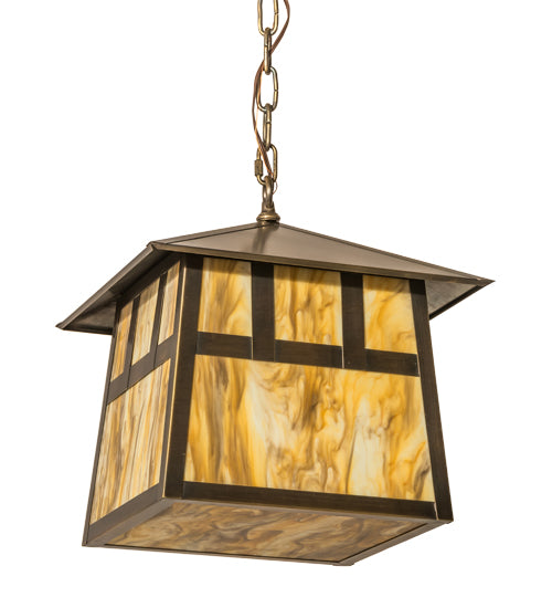 Meyda Tiffany Stillwater 185823 Pendant Light - Antique Brass