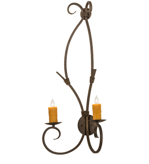 Meyda Tiffany Sienna 185881 Wall Light - Bronze