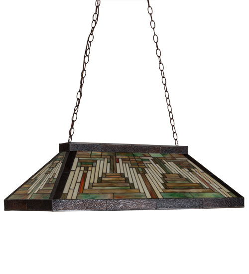 Meyda Tiffany Nuevo Mission 186034 Pendant Light - Mahogany Bronze