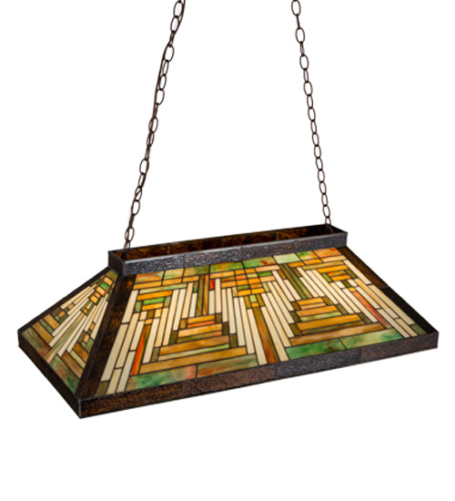Meyda Tiffany Nuevo Mission 186034 Pendant Light - Mahogany Bronze