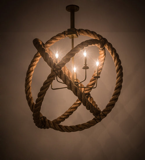 Meyda Tiffany Cilindro 186114 Pendant Light - Antique Brass