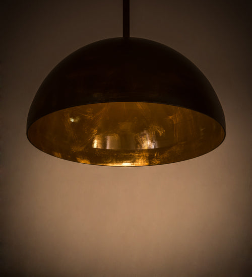Meyda Tiffany Gravity 186159 Pendant Light - Antique Brass
