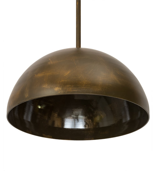 Meyda Tiffany Gravity 186159 Pendant Light - Antique Brass