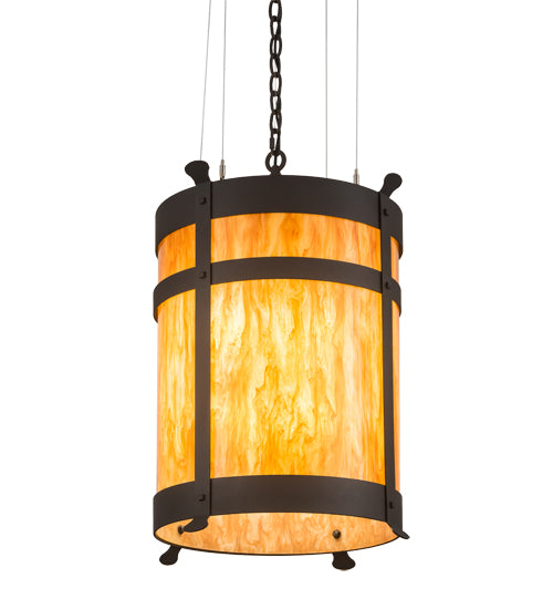 Meyda Tiffany Beartooth 186286 Pendant Light - Wrought Iron