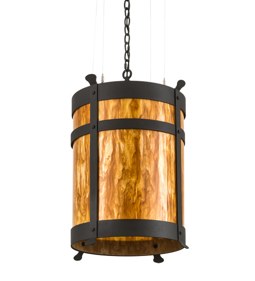Meyda Tiffany Beartooth 186286 Pendant Light - Wrought Iron