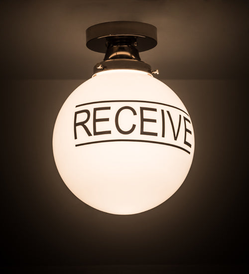 Meyda Tiffany Personalized 186574 Ceiling Light - Nickel