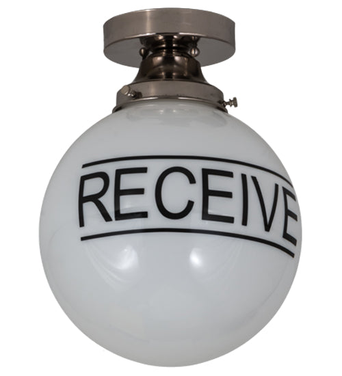 Meyda Tiffany Personalized 186574 Ceiling Light - Nickel