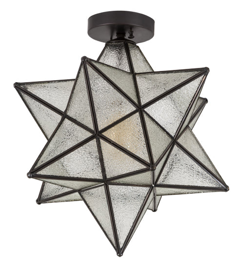 Meyda Tiffany Moravian Star 186688 Ceiling Light - Antique,Weathered Brass