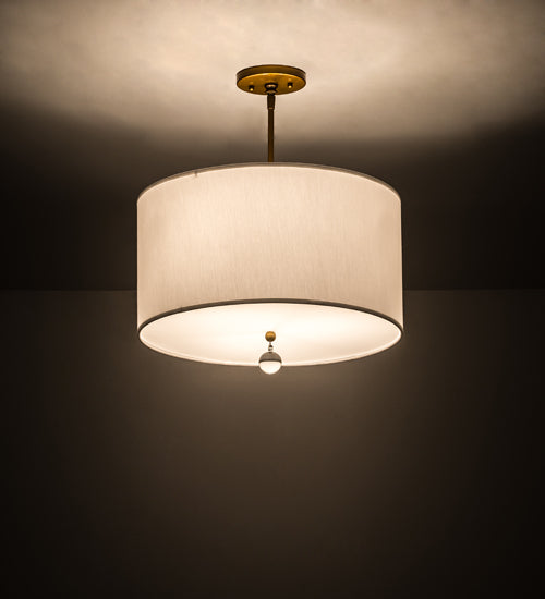 Meyda Tiffany Cilindro 187097 Pendant Light - Bronze, Crystal